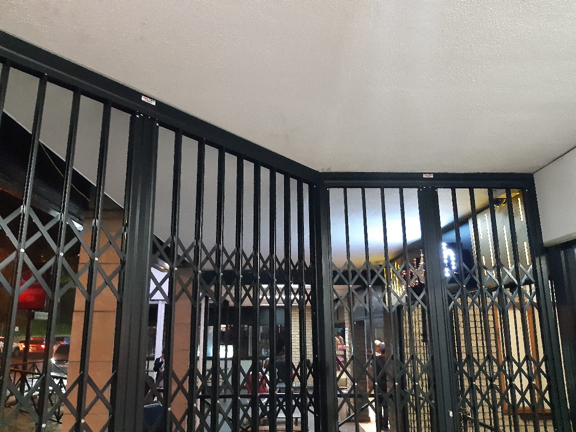 Security Gates in Cape Town Store Fronts