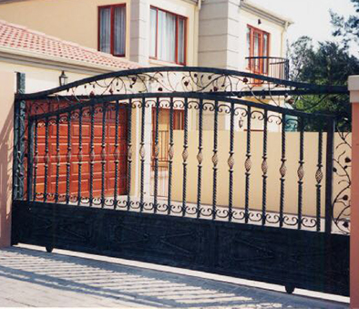 Wrought Iron Driveway gates