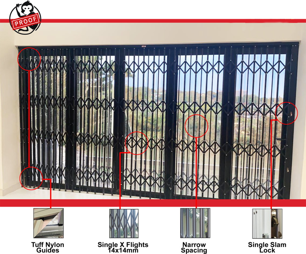 Monkey Proof Security Gates - Limax Security Specialists